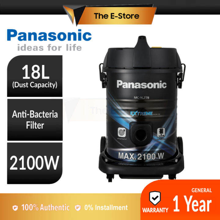 Panasonic Extreme Series Tank Vacuum Cleaner 2100W MCYL778AV47 (Wet
