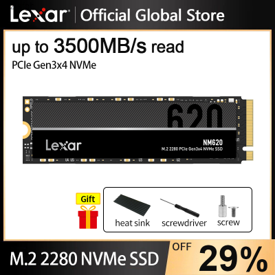 Lexar M2 SSD NM620 NVME ฮาร์ดดิสก์256GB 512GB 1TB 2TB 2280 PCIe 3.0โซลิดสเตทไดรฟ์ภายในใหม่ฮาร์ดไดรฟ์ SSD สำหรับแล็ปท็อป PC Zlsfgh