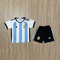 ชุดฟุตบอลเด็ก ทีม Argentine ซื้อครั้งเดียวได้ทั้งชุด (เสื้อ กางเกง) ตัวเดียวในราคาส่ง สินค้าเกรด AAA