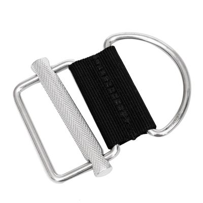 1 PCS Scuba Diving Sidemount Webbing Strap Fixing Buckle Stainless Steel Replacement BCD Accessories for 50Mm Webbing