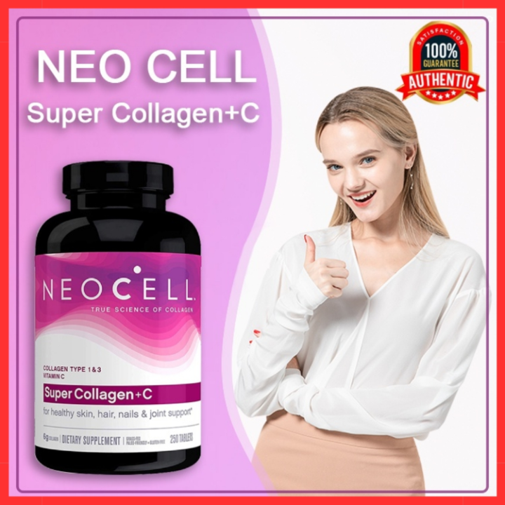 NeoCell Super Collagen + C with Collagen type 1&3 with Vitamin C 250