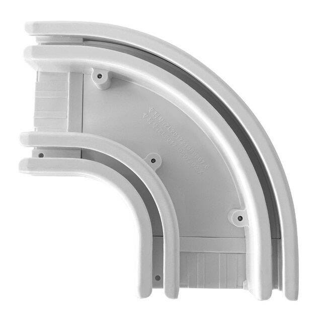 Customized Heavy-Duty Compact Conjoined Dual Curtains Tracks Premium ...