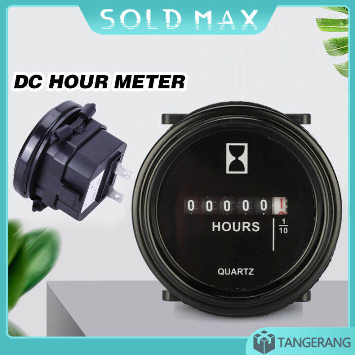 DC Hour Meter/AC Hour Meter/Round Hour Meter Gauge For Boat Tractor