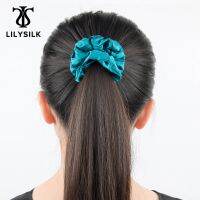 LILYSILK 100ยางยางรัดศีรษะบริสุทธิ์,Gratis Ongkir นุ่มหรู