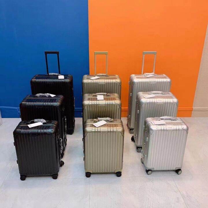 Rimowa luggage Rimowa original luggage consignment case silver aluminum