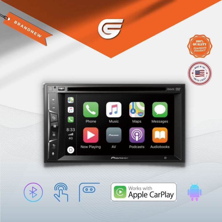 Pioneer AVH-Z5250BT - 6.8″ Touch-screen Multimedia player with Apple ...
