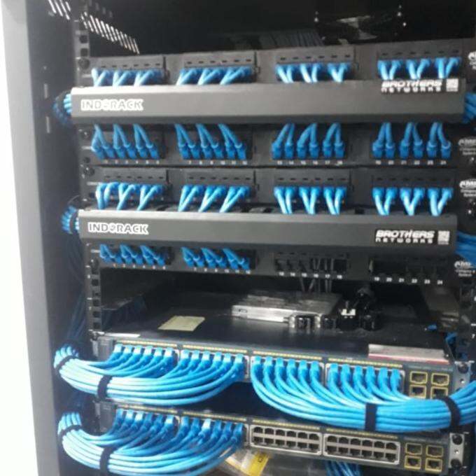 Wire Management 1U Wm01 Horizontal Cable Wiring Indorack Rack Server