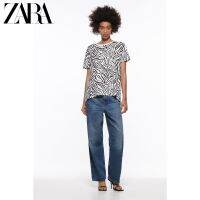 ZARA丨 new womens basic round collar short sleeve T-shirt 4174825 064