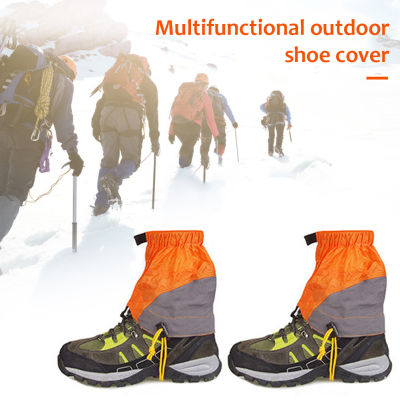 รองเท้าหิมะน้ำหนักเบาปกวิ่งล่าสัตว์กลางแจ้งกันน้ำ Leggings สนับแข้ง