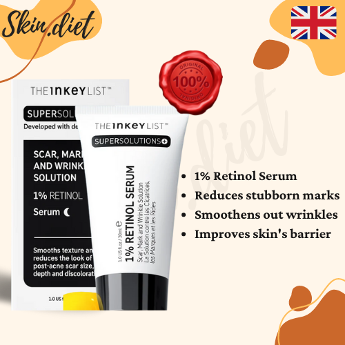 Scar, Mark and Wrinkle Solution with 1% Retinol Serum