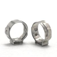 【hot】☄✶  2-20pcs Hose Clamps Ear Stepless 5.8-23.5mm 304 Cinch Clamp Rings for Kinds of