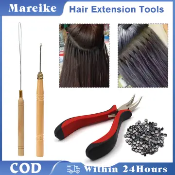 6D hair extension tool -   Hair extension tools, Hair extension  kit, Diy hair extensions
