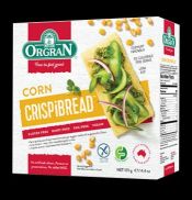 Bánh Cracker Giòn Bắp Orgran - GLUTEN FREE Toasted Corn Crispibread Hộp