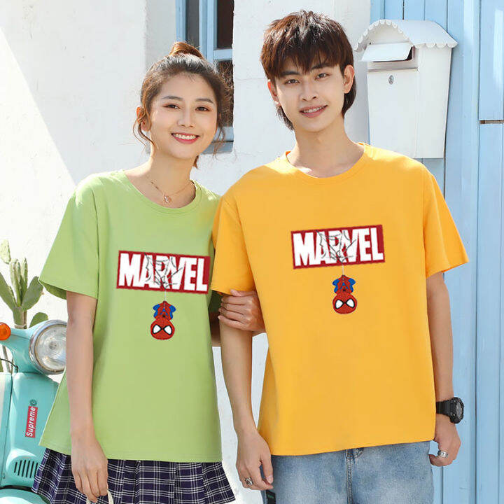 s-xxl-ปลีก-ส่ง-bk-328-เสื้อยืดแขนสั้นพร้อมส่ง-10สี-ลายการ์ตูน-ขายดีตามเทรนต์-ลายน่ารัก-สีสันสดใส่น่ารัก-ใส่ได้ทั้งหญิงและชาย