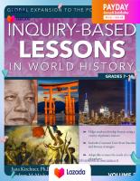(New) หนังสือใหม่ Inquiry-based Lessons in World History : Global Expansion to the Post-9/11 World (Vol. 2, Grades 7-10) 2 [Paperback]
