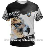 2023 In stock Eagles Full Sublimation t-Shirt 3D Printed T-shirt Summer Short Sleeve Tee，Contact the seller to personalize the name and logo