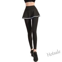 【hot sale】✖☄■ D19 Women Sports Skort Yoga Fitness High Waist Skirt with Long Leggings