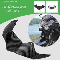 ﹍┋ﺴ Motorcycle Front Headlight Fairing Beak Cowl Cover Extension Aerodynamic Winglets For Kawasaki Z900 2017 2018 2019 Accessories