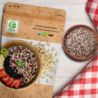 เมล็ดควินัวสามสี ออร์แกนิค (1000 กรัม) / Organic Quinoa Mixed (1000g) , Green Life