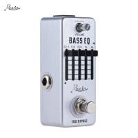 [ammoon]Rowin Bass Guitar Equalizer Effect Pedal 5-Band EQ Aluminum Alloy Body True Bypass