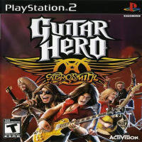 แผ่นเกมส์ PS2 Guitar Hero Aerosmith