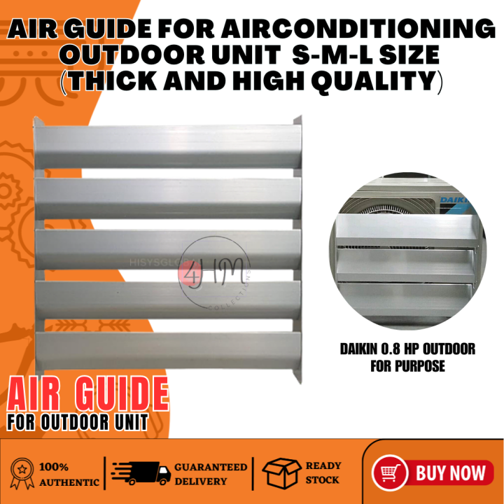 4HMC AIR GUIDE DEFLECTOR for Airconditioning Outdoor Unit SML Size