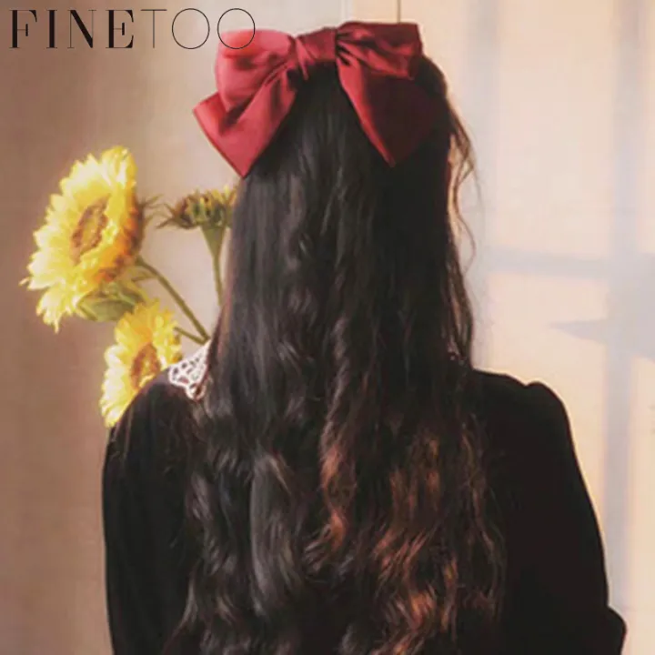 FINE TOO Korean Different Style Cute Bowknot Hair Band Sweet Girl Hair Clips Rubber Band Women Fashion Hair Accessories | Lazada PH FINE TOO Korean Different Style Cute Bowknot Hair Band Sweet Girl Hair Clips Rubber Band Women Fashion Hair Accessories | Lazada PH