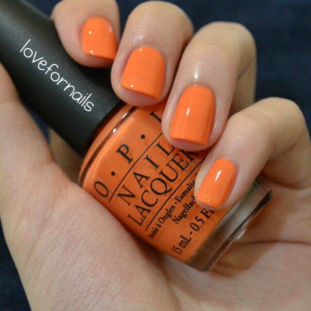 พร้อมส่ง OPI In My Back Pocket (NL B88) ยาทาเล็บ สีส้ม Tangerine จี๊ด
