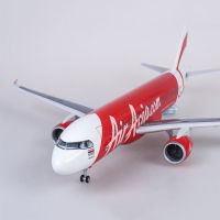 Air Asia Airbus A320 High Quality Aircraft Display Model with LED Cockpit and Cabin Lights