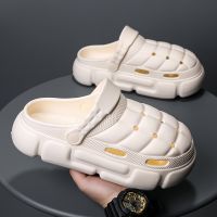 Brand 2023 Men Sandals Beach Comfortable Soft Bottom Slippers Clogs Outdoor Mens Casual Shoes Garden Shoes Mens Beach Sandals House Slippers