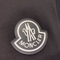 M0nc1er 2021 เสื้อโปโลแขนสั้นผ้าฝ้ายลายโลโก้สําหรับผู้ชาย