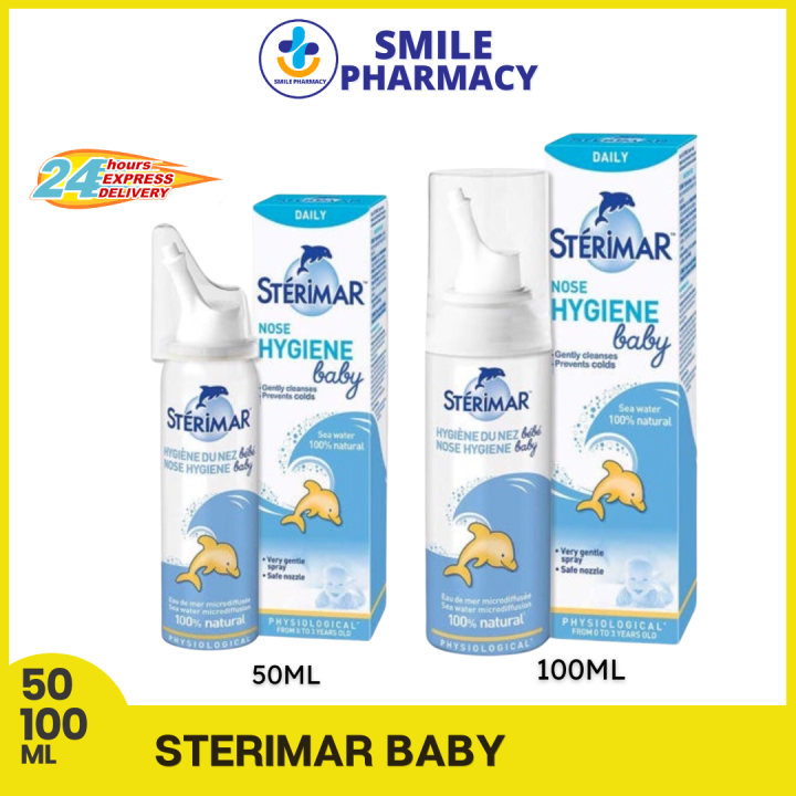 STERIMAR Nasal Spray Baby Nose Hygiene (50/100ML) | Lazada