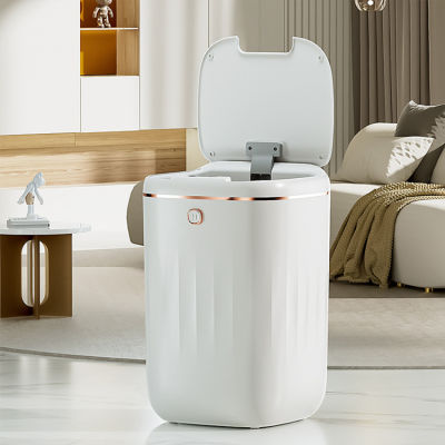 Smart Trash Can 22L Automatic Sensor Garbage Bin Large Capacity Induction Trash Can For Kitchen Bathroom