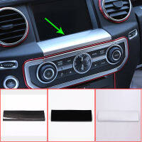 For Land rover Discovery 4 2008-2016 Car-Styling ABS Chrome Car Navigation GPS Screen Below Panel Cover Trim Sticker Accessories