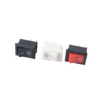 5/10Pcs Push Button Switch 10x15mm SPST 2Pin 3A 250V KCD11 Snap-in on/Off  Rocker Switch 10MM*15MM Black Red and White