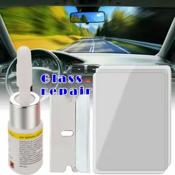 30ml Glass Curing Glue Scratch Crack Restore Car Windshield Cracked Repair  Tool