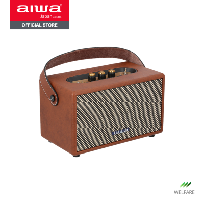 [ผ่อน 0%] AIWA Retro Elite Plus Bluetooth Speaker ลำโพงบลูทูธพกพา SUPER BASS