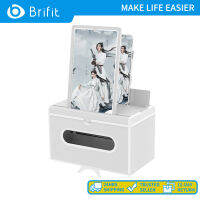 Brifit โทรศัพท์มือถือหน้าจอเครื่องขยายเสียงเนื้อเยื่อออแกไนเซอร์ 2 In 1 Fresnel Ultra HD เลนส์พับออกแบบ HD วิดีโอผู้ถือสมาร์ทโฟนสนับสนุนโทรศัพท์มือถือทั้งหมด