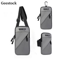 Geestock Waist Bag Sport Men Waterproof Waist Bag For Smartphone Travel Wrist Bag Crossbody Designer Elastic Fitness Phone Bag Running Belt