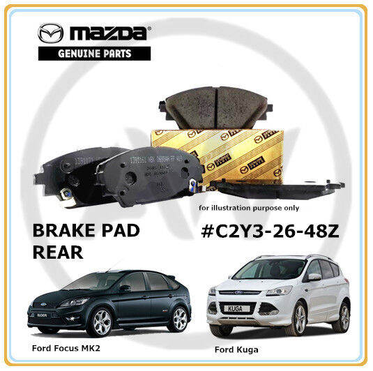 Mazda 3 BK 20032009 Mazda 5 CR 20042010 Rear Disc Brake Pad (C2Y32648Z 3M512M008) Lazada
