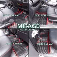 พรมรถยนต์ Mirage มิราจ ลายVIP ตรงรุ่น เข้ารูป พร้อมส่งทุกสี