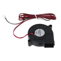 50mm x 15mm Blower Fan 12V 5015 Oil Bearing DC Brushless Cooling Turbo Fan 2 Pin 110cm Cable for 3D Printer Dropshipping