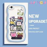 Jlingji เคสสำหรับ Xiaomi Redmi 4A 5A เคส6A มีลวดลายการ์ตูนทอยสตอรี่เคสโทรศัพท์แบบนิ่มกันกระแทกโปร่งใสปลอกซิลิโคน TPU ฝาครอบป้องกันหัวกล้องรวมทั้งหมด