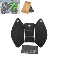 สำหรับ Kawasaki Ninja ZX-10R 2009 2010 ZX10R ดีคอลสำหรับจักรยานยนต์ถังที่ยึดเข่าแก๊สสติกเกอร์ปลอกปกป้องเข่าติดด้านข้างแผ่นกันกระแทก