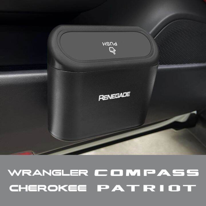 Car Trash Bin For Jeep RENEGADE WRANGLER CHEROKEE COMPASS PATRIOT