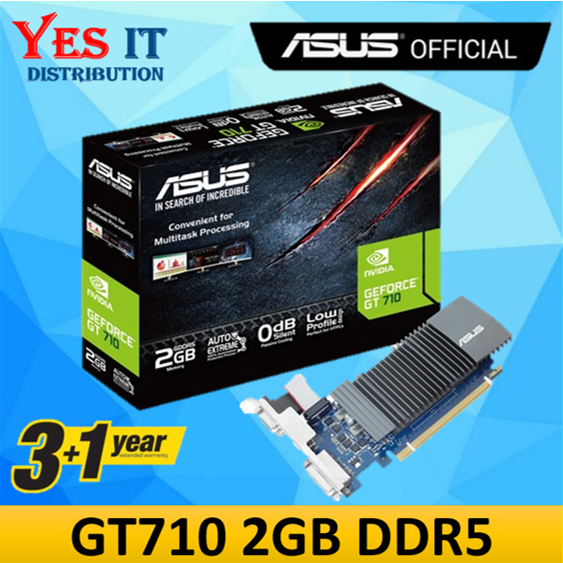 Asus Gt710-Sl-2Gd5-Csm Graphics Card - GT710-SL-2GD5-CSM 