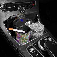 hot！【DT】ↂ  2022 Car Ashtray Alloy Cup Holder Smokeless AccessoriesTH