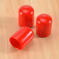 Rubber End Caps ID PVC Round Tube Bolt Cap Cover Screw Thread Protectors