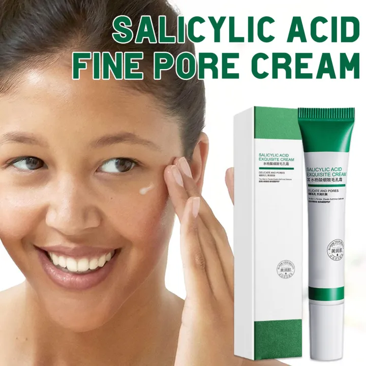20ml Salicylic Acid Refining Cream Shrink Pore Improve Blackheads Skin