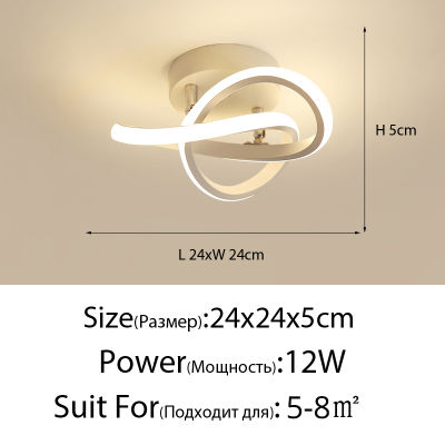 led ceiling light modern minimalist balcony aisle lamp home corridor porch channel ceiling lamp nordic ins wind cloakroom lamp